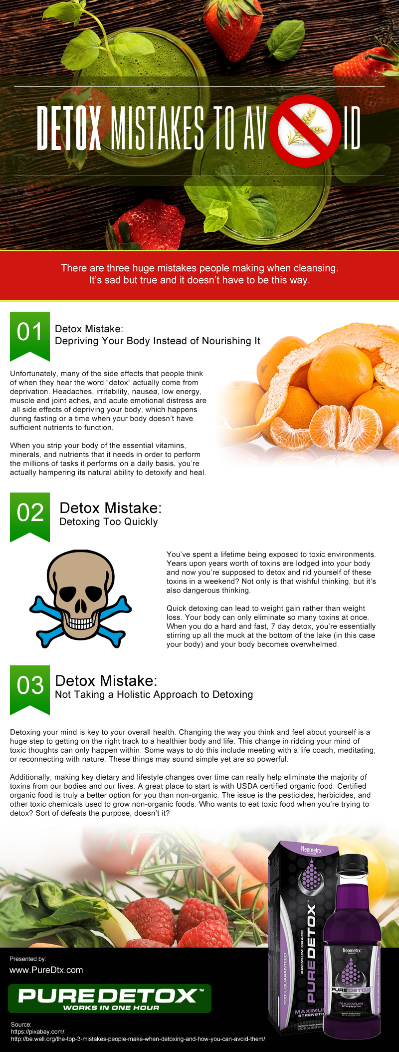 Detox Mistakes to Avoid [infographic]